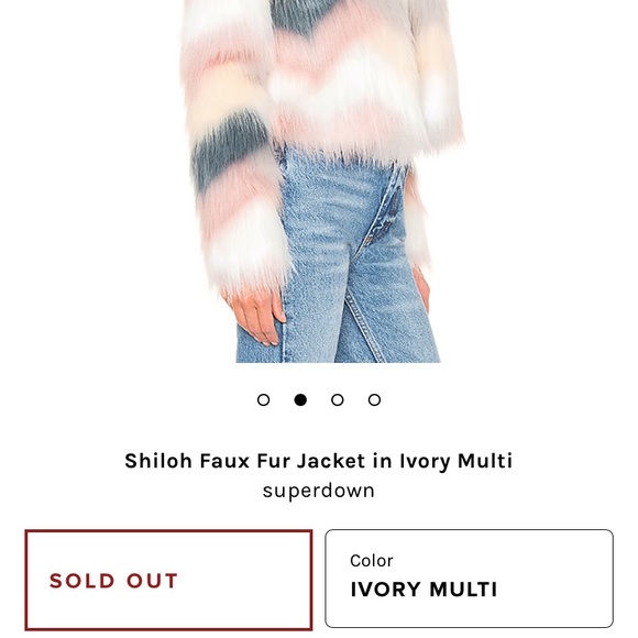 Shiloh faux fur jacket - Picture 2 of 3